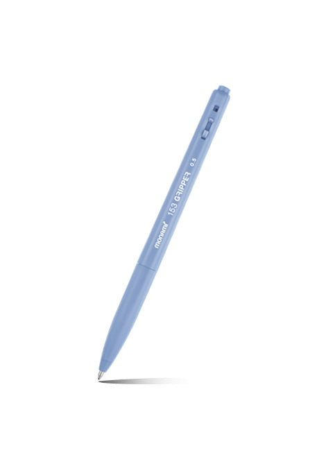 MONAMI Pen 153 Gripper - 0.5mm/Blue