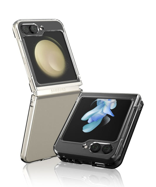 NINE O'CLOCK Case - Galaxy Z Flip 5 Crystal ClearNanodot Aero Case (Clear)