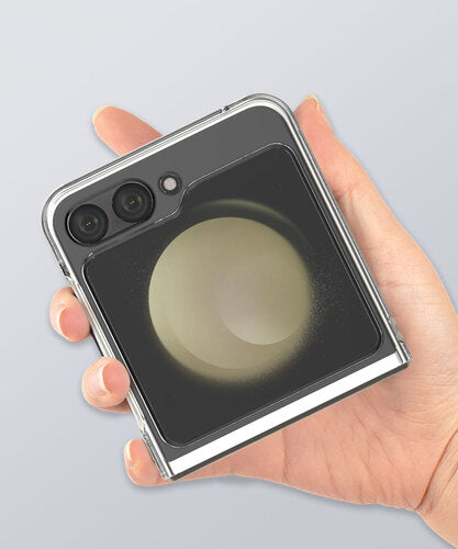NINE O'CLOCK Case - Galaxy Z Flip 5 Crystal ClearNanodot Aero Case (Clear)