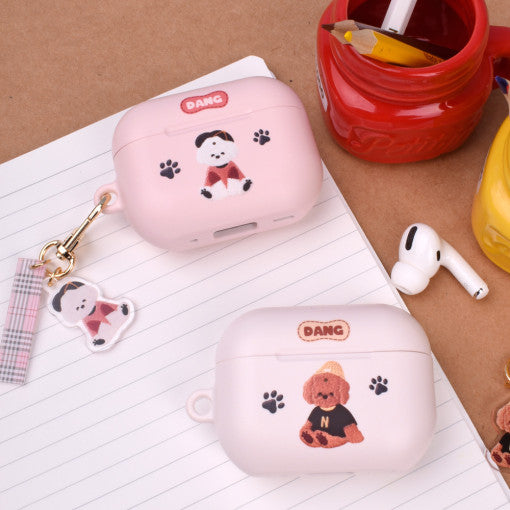 Nine O'Clock AirPods Case - Mini Animal Friends With Carabiner