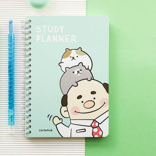 POPO FANCY Cat Papa Study Planner