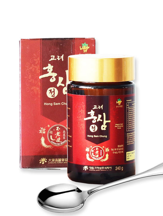 Korean Red Ginseng Extract Hong Sam Chung 240g