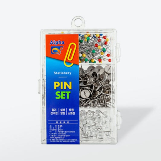 Alpha Pin Set - 3 Types