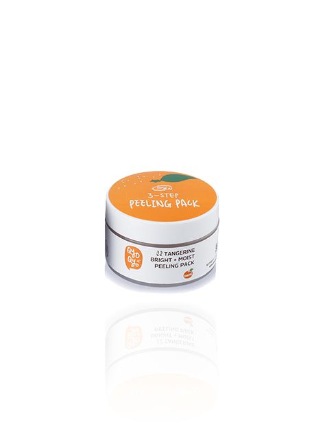 Qyoqyo Tangerine Bright+Moist Peeling Pack 100ml 7PCS