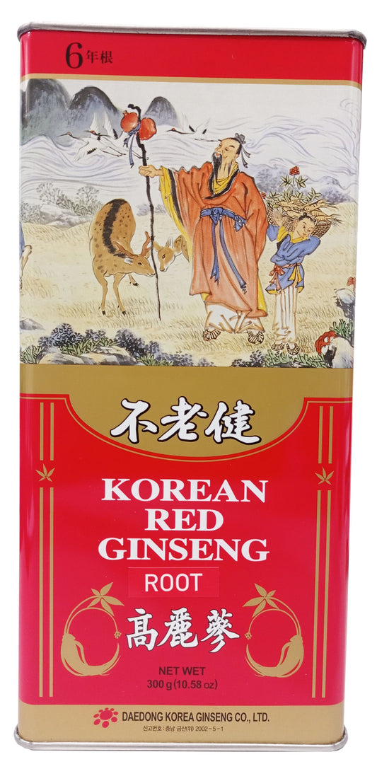Korean Red Ginseng Root 300g (Can)