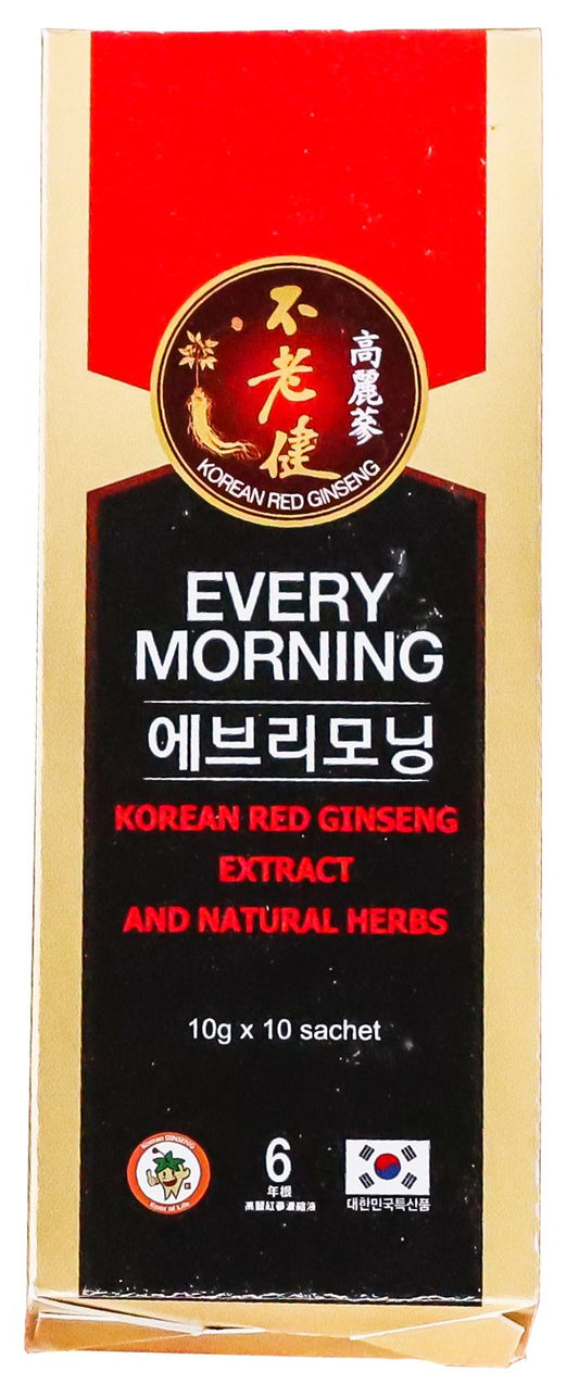 Korean Red Ginseng Extract Every Morning 1 box (10 sachets)