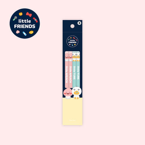 KAKAO FRIENDS Pencil Little Friends 4 books - Apeach & Tube