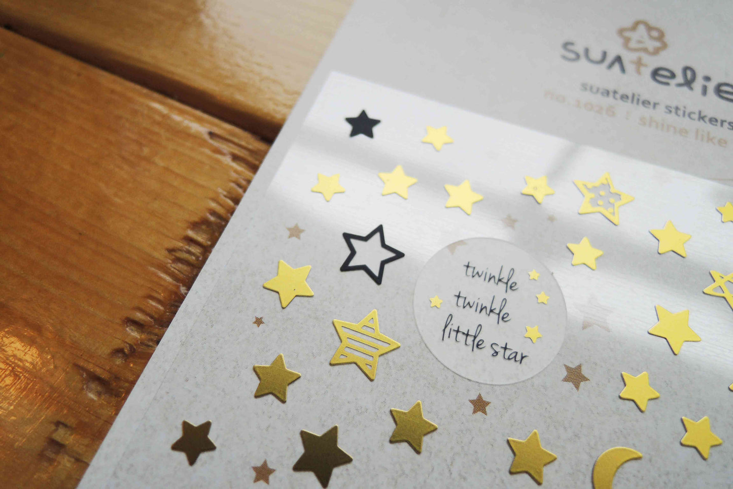 SUATELIER Stickers No. 1026 Shine Like Star